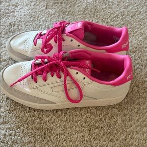 Reebok Kids Sneakers - Cream and Pink